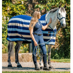 Couverture polaire Horseware Newmarket Fleece Cooler Marine witney Bleu marine Couverture polaire Horseware Newmarket Fleece Cooler Marine witney Bleu marine