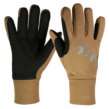 Gants d'équitation Thermo B Vertigo femme Marron tabac Gants d'équitation Thermo B Vertigo femme Marron tabac