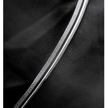 Couverture Horseware Rambo 1680D Turnout Plus 100g Noir / orage / gris argent