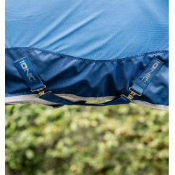Couverture Horseware Ionic Therapy Mesh Cooler Bleu imperial / argent / marine