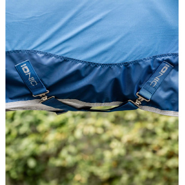 Couverture Horseware Ionic Therapy Mesh Cooler Bleu imperial / argent / marine