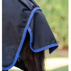 Horseware Amigo Ripstop 900D Plus Petite Turnout 0g deken Zwart / klassiek blauw