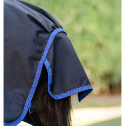 Couverture Horseware Amigo Ripstop 900D Petite Turnout 0g Noir / bleu classique