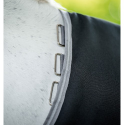Horseware Amigo 1200D Turnout 100g deken Zwart / titaniumgrijs / zilver Horseware Amigo 1200D Turnout 100g deken Zwart / titaniumgrijs / zilver