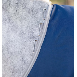 Horseware Amigo 1200D Plus Poney Turnout 0g Deken Marine / titaangrijs / zilver Marineblauw