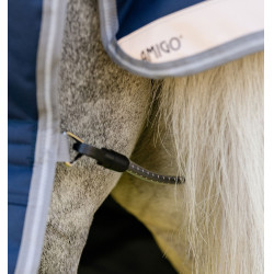 Couverture Horseware Amigo 1200D Plus Poney Turnout 0g Marine / gris titane / argent Bleu marine Couverture Horseware Amigo 1200D Plus Poney Turnout 0g Marine / gris titane / argent Bleu marine