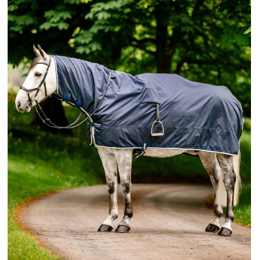 Couverture de travail imperméable Horseware Newmarket 210D Marine witney Bleu marine