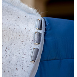 Couverture d'écurie Horseware Amigo Ripstop Insulator Poney 100g Marine / gris titanium Bleu marine