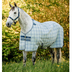 Couverture anti-mouches Horseware Newmarket Poney Marine witney Bleu marine