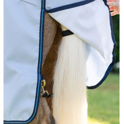 Couverture anti-dermite Horseware Amigo Ripstop Pony Bleu azure /Marine / bleu électrique Couverture anti-dermite Horseware Amigo Ripstop Pony Bleu azure /Marine / bleu électrique