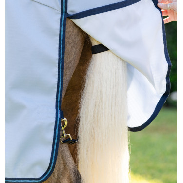 Couverture anti-dermite Horseware Amigo Ripstop Pony Bleu azure /Marine / bleu électrique Couverture anti-dermite Horseware Amigo Ripstop Pony Bleu azure /Marine / bleu électrique