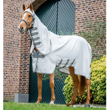 Horseware Amigo Ripstop Eczeemdeken Zilver / titaniumgrijs / zilver Horseware Amigo Ripstop Eczeemdeken Zilver / titaniumgrijs / zilver