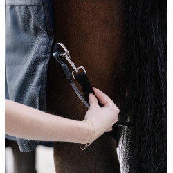 Courroies de cuisse élastiques pour couvertures cheval