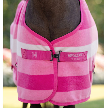Couverture polaire Horseware Newmarket Petite Fleece Cooler Rose witney