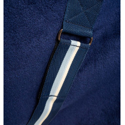 Couverture polaire Horseware Newmarket Cosy Fleece Cooler Marine witney Bleu marine