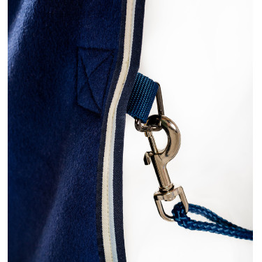 Couverture polaire Horseware Newmarket Cosy Fleece Cooler Marine witney Bleu marine