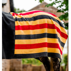 Polair vierkant Horseware Newmarket WitGoud Zwart