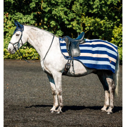 Bonnet anti-mouches Horseware Newmarket Marine witney Bleu marine