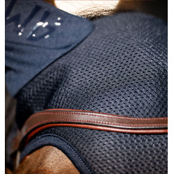Bonnet anti-mouches Horseware Amigo Earnet Marine Bleu marine