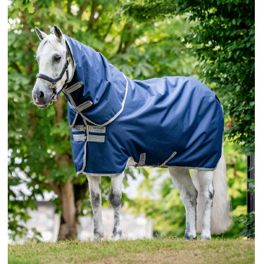 Couvre-cou Horseware Indéchirable Amigo® 900D Léger 0g Marine / gris titanium Bleu marine