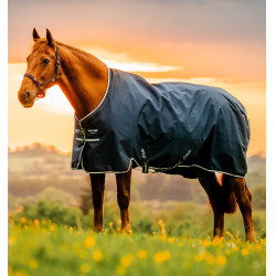 Couverture d'équitation Amigo Ripstop 900D doublée polaire