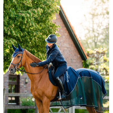 Drooghemden Horseware Signature Sport Cooler Marine / jagersgroen Multicolor