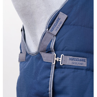 Couverture Horseware Rambo Optimo Stable Plus 200g Marine / orage / gris argent Bleu marine Couverture Horseware Rambo Optimo Stable Plus 200g Marine / orage / gris argent Bleu marine