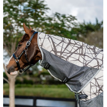 Vliegendeken voor paarden met camouflage en UV-bescherming