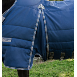 Couverture d'écurie Horseware Rambo® Optimo 400g Marine / orage / gris argent Bleu marine Couverture d'écurie Horseware Rambo® Optimo 400g Marine / orage / gris argent Bleu marine