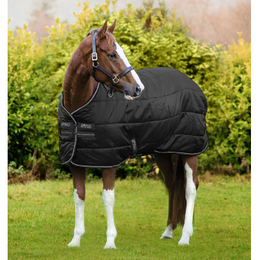 Horseware Amigo Diamond Insulator 200g deken Zwart / zwart / zilver
