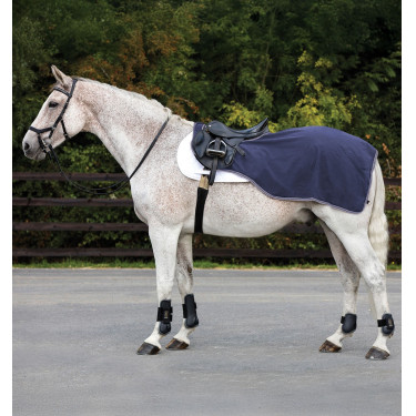 Couvre-reins Horseware Rambo polaire imperméable Marine / orage / gris argent Bleu marine Couvre-reins Horseware Rambo polaire imperméable Marine / orage / gris argent Bleu marine