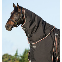 Couvre-cou Horseware 0g pour couverture Rambo Optimo Noir / orange Multi-couleurs