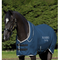 Couverture séchante Horseware Rambo Dry Rug Supreme Marine / argent Bleu Couverture séchante Horseware Rambo Dry Rug Supreme Marine / argent Bleu