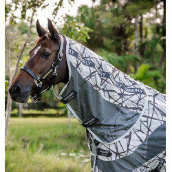 Vliegenmasker voor paarden met CamoFly-technologie