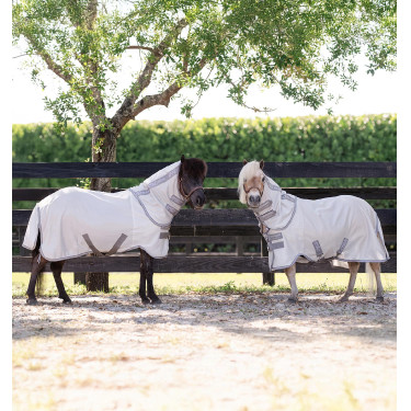 Couverture anti-mouches pour chevaux miniatures