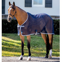 Chemise séchante Filet Horseware Amigo 0g Marine / gris titane / argent Bleu marine