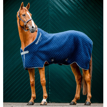 Couverture Horseware Autumn Cooler 100g Marine / marine / argent Bleu marine Couverture Horseware Autumn Cooler 100g Marine / marine / argent Bleu marine