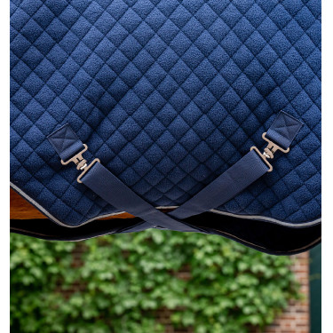 Couverture Horseware Autumn Cooler 100g Marine / marine / argent Bleu marine Couverture Horseware Autumn Cooler 100g Marine / marine / argent Bleu marine