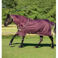 Couverture Horseware Amigo Hero Ripstop Plus avec couvre Cou 0g 600D Figue / marine Violet Couverture Horseware Amigo Hero Ripstop Plus avec couvre Cou 0g 600D Figue / marine Violet