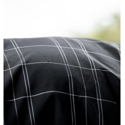 Couverture Horseware Rhino Wug Vari-Layer 450g 1000D Noir / carreaux blanc gris