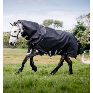 Couverture Horseware Rambo Supreme Turnout Vari-layer 1680D 250g Marine / bordeaux Bleu Couverture Horseware Rambo Supreme Turnout Vari-layer 1680D 250g Marine / bordeaux Bleu