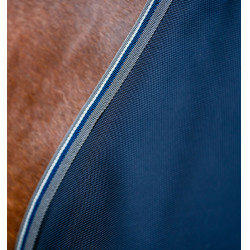Horseware Rambo Supreme 1000D Turnout 50g deken Marine / onweer / zilvergrijs Marineblauw Horseware Rambo Supreme 1000D Turnout 50g deken Marine / onweer / zilvergrijs Marineblauw
