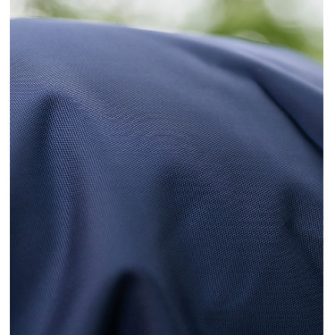 Couverture Horseware Rambo Supreme 1680D Turnout 0g Marine / orage / gris argent Bleu marine