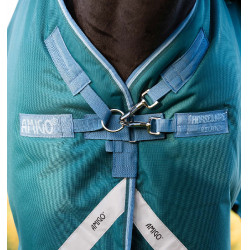 Horseware Amigo® Bravo 12 Plus 400g 1200D deken Groen / turkoois Horseware Amigo® Bravo 12 Plus 400g 1200D deken Groen / turkoois