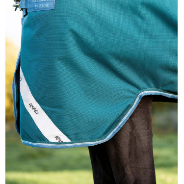 Horseware Amigo® Bravo 12 Plus 400g 1200D deken Groen / turkoois Horseware Amigo® Bravo 12 Plus 400g 1200D deken Groen / turkoois