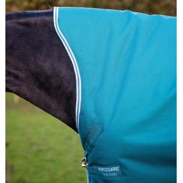Couverture Horseware High Neck Amigo® Bravo 12 Original 250g 1200D Vert / aqua