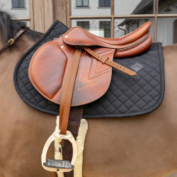 Springzadelpad paard schapenvacht | Kentucky Skin Friendly