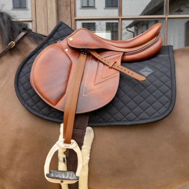 Springzadelpad paard schapenvacht | Kentucky Skin Friendly