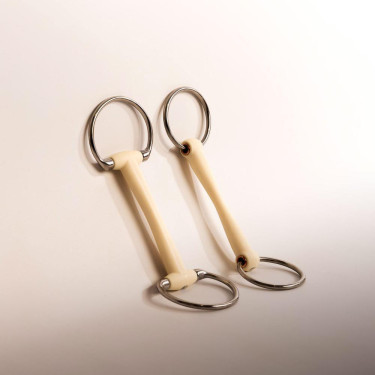 Bustrens Olivensnaffle Flex Soft Velari – paardensportbit