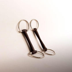 Mors d’équitation à olive 20 mm Flex Hard Velari